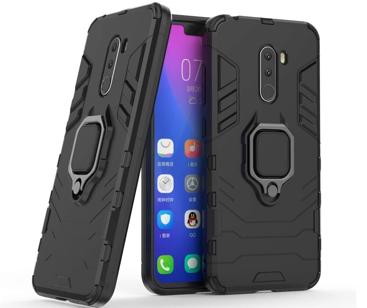 Poco F1 Back Cover (Hybrid Armor)