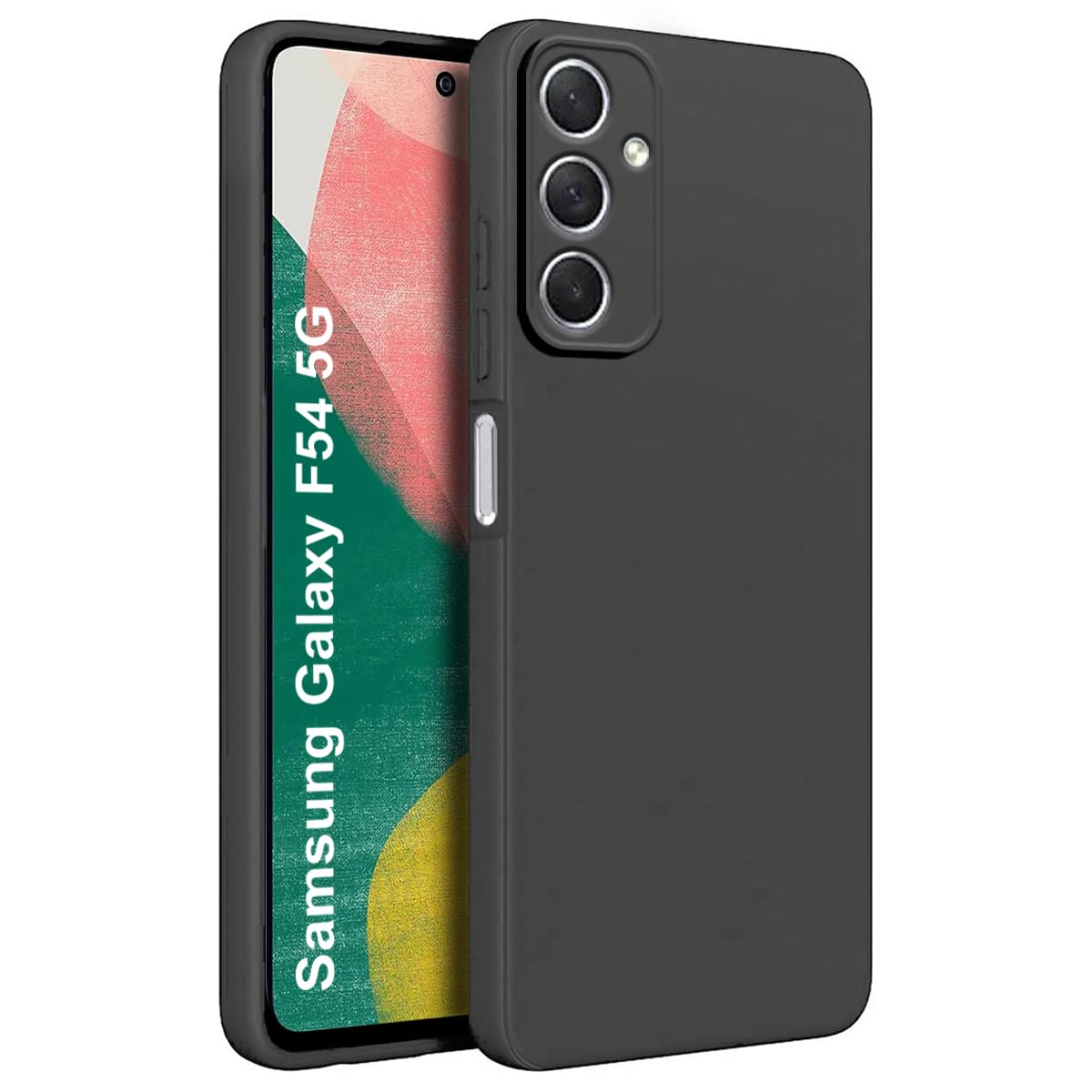 Matte Finish Silicone Cover for Samsung F54 5G