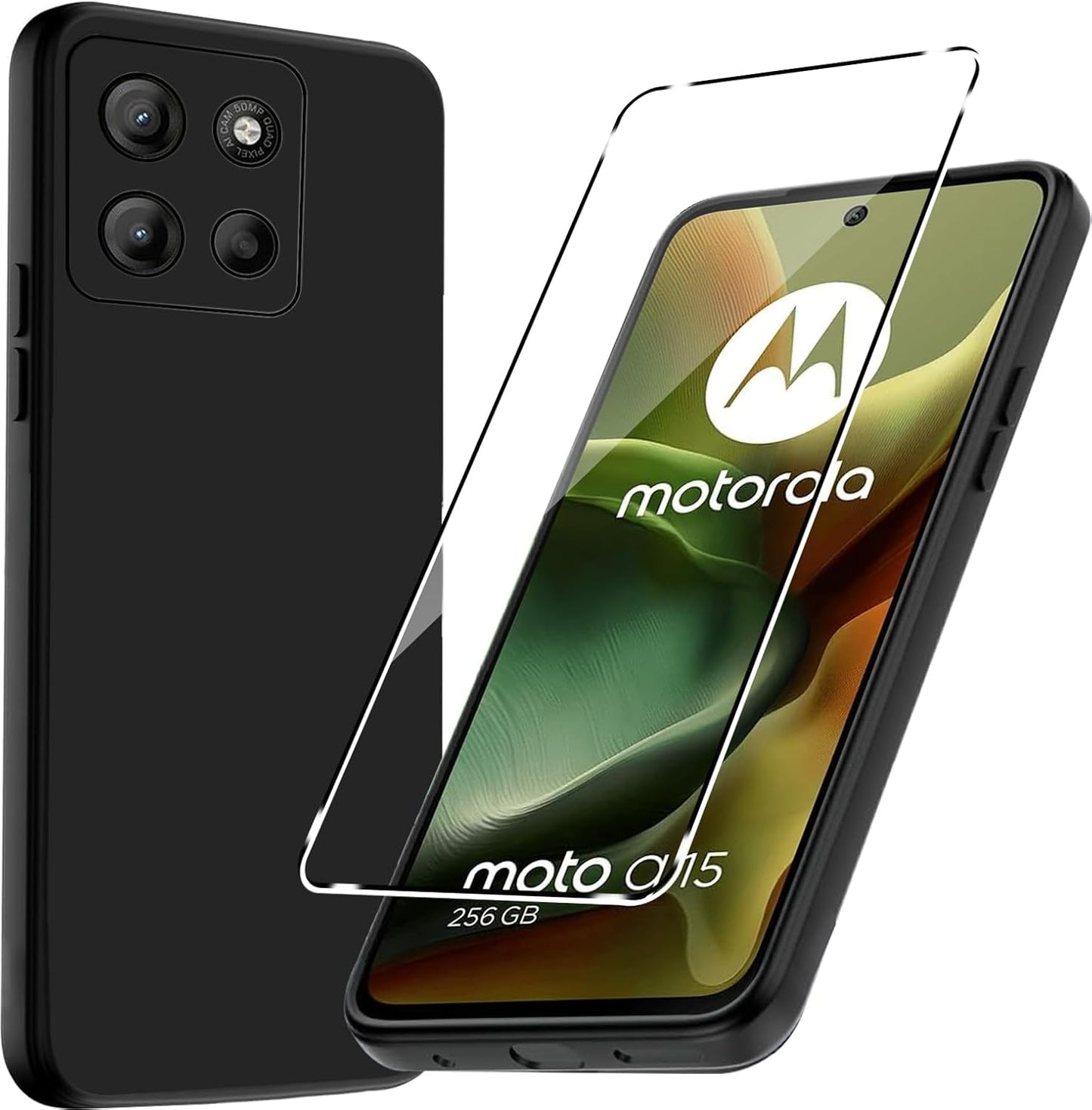 Matte Finish Silicone Cover For Motorola G15