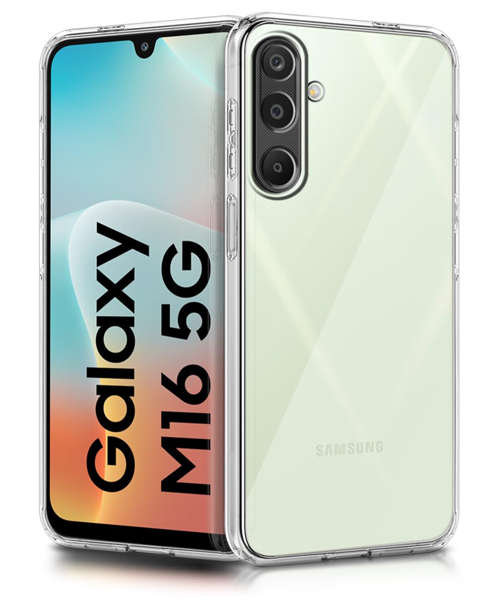 Samsung M16 5G Back Cover (Transparent)