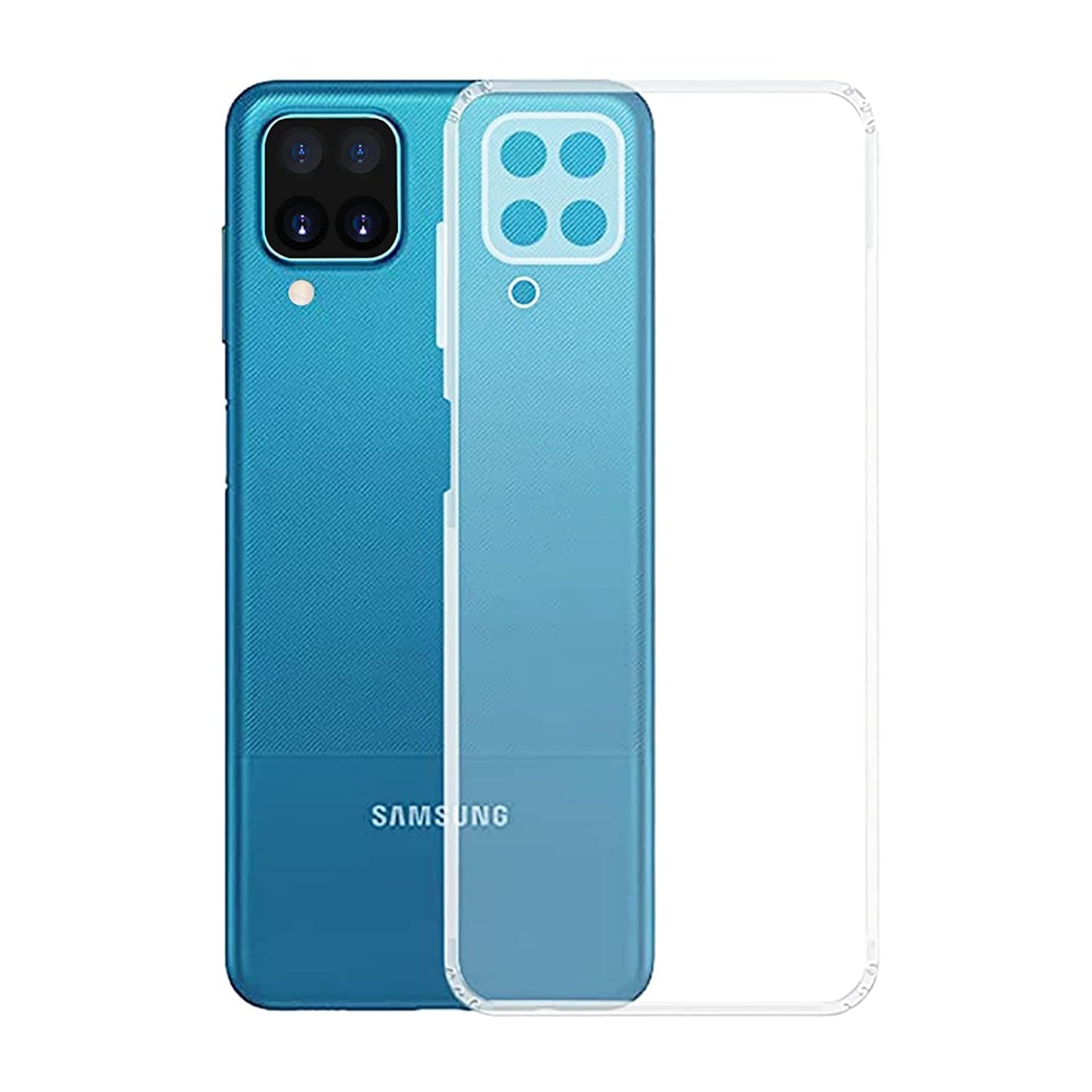 Samsung F12 Back Cover (Transparent)