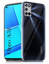 Oppo A52 Back Cover (Transparent)