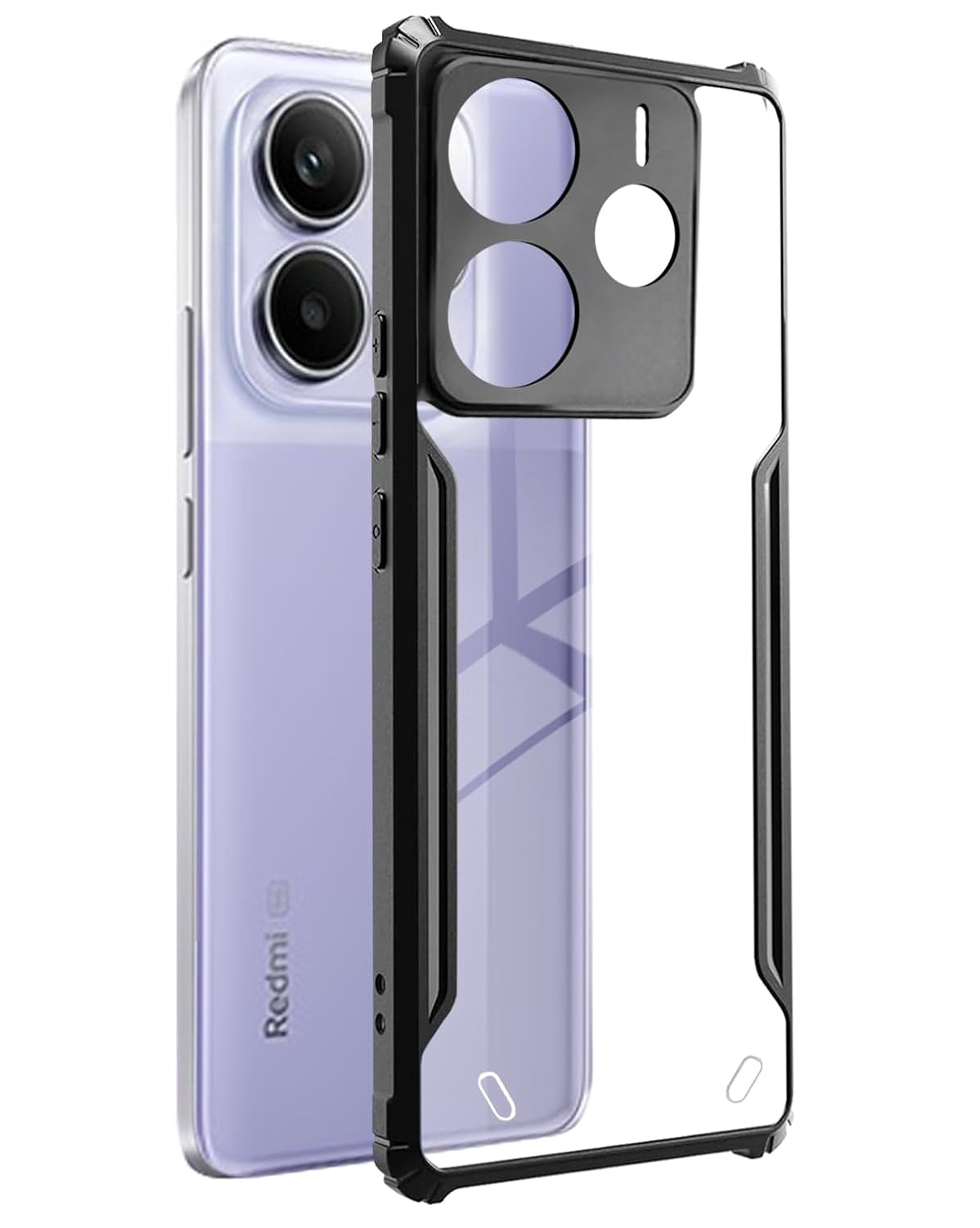 Redmi Note 14 SE 5G Back Cover (Silicone Border)