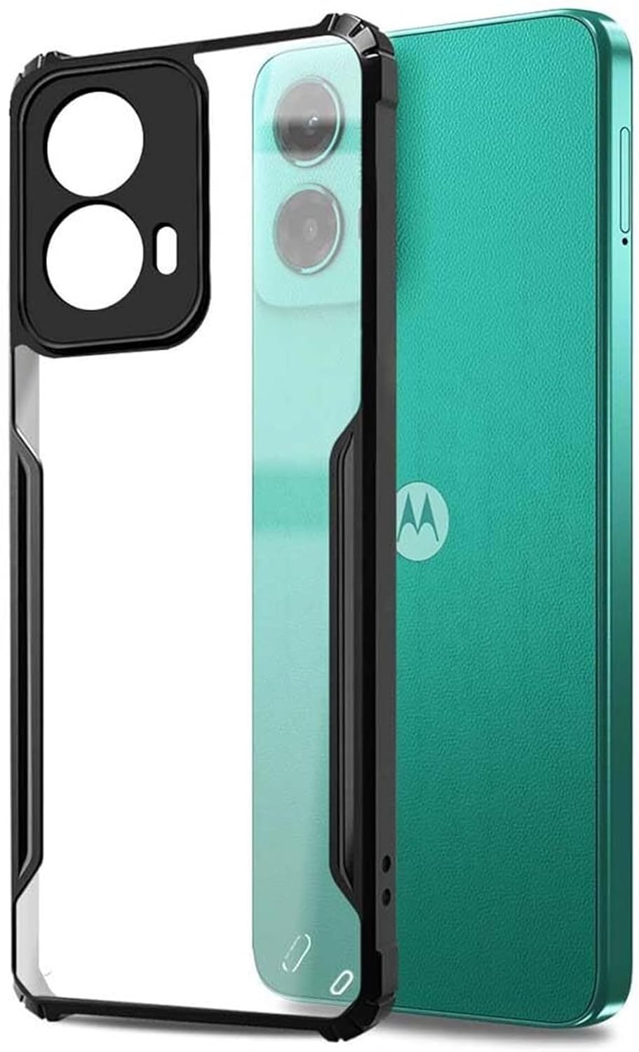 Motorola Moto G45 5G Back Cover (Silicone Border)