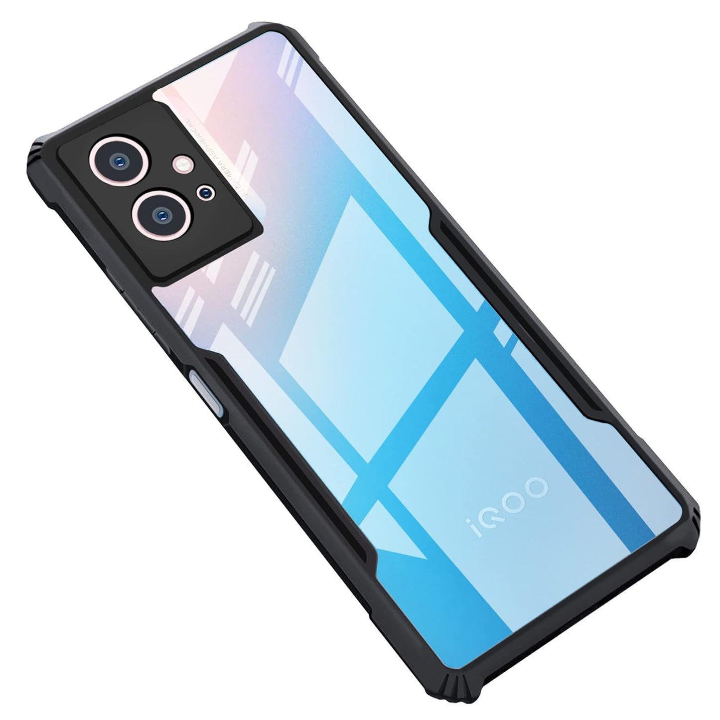 IQOO Z6 5G Back Cover (Silicone Border)