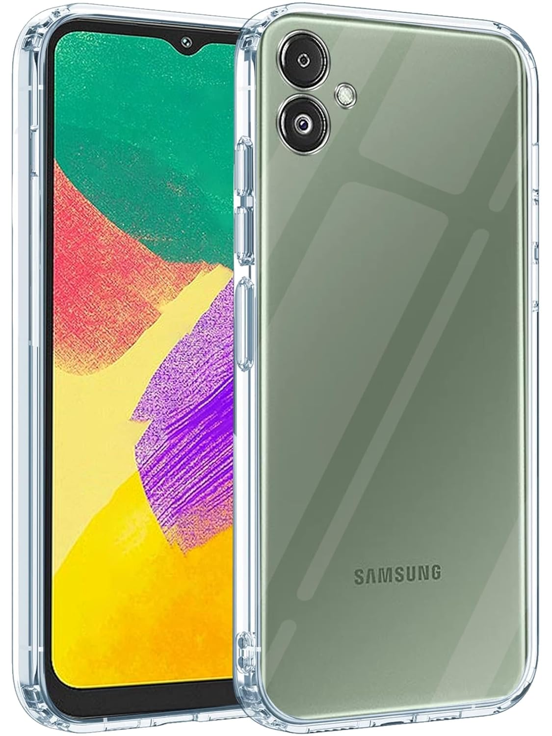 Samsung F14 5G Back Cover (Transparent)