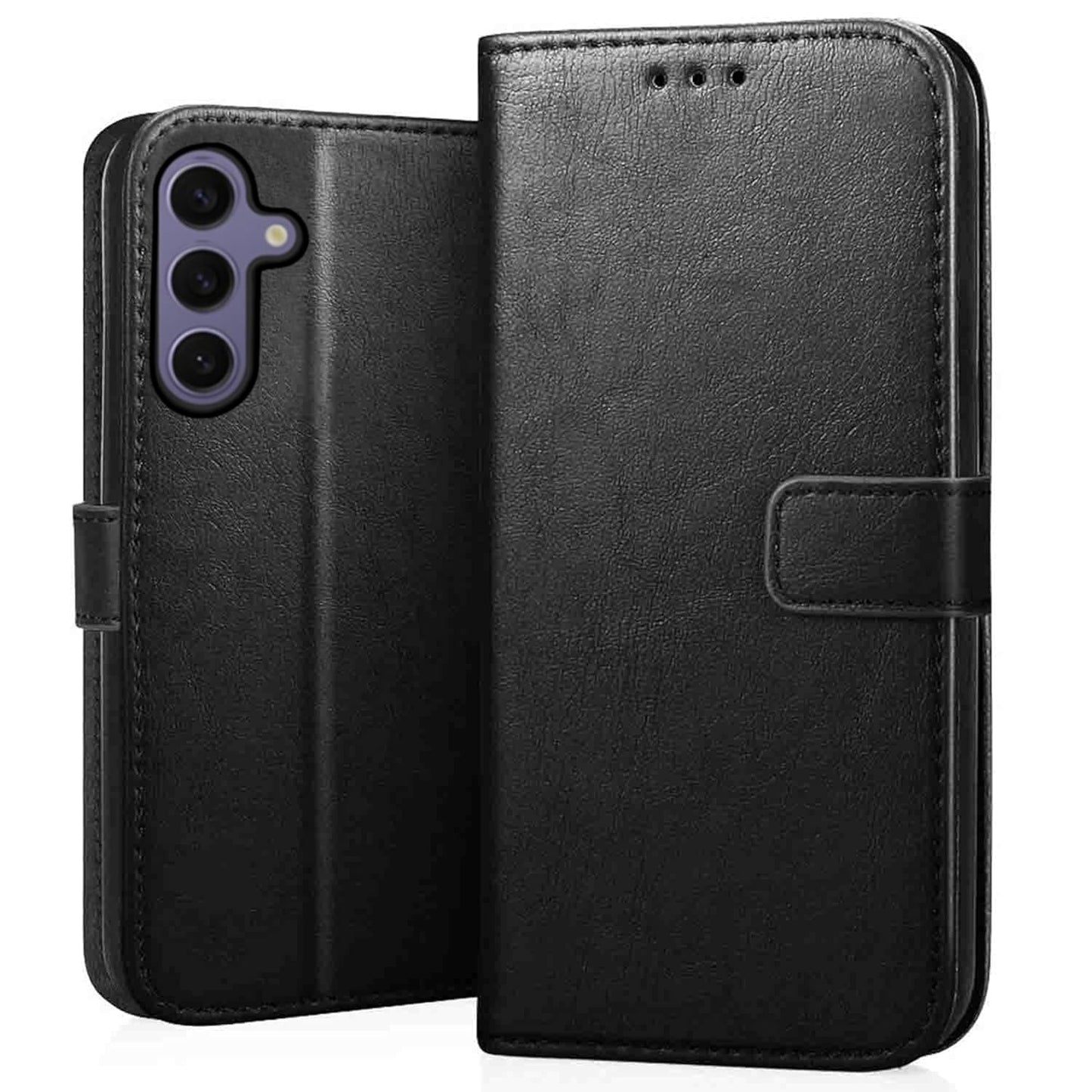 Leather Wallet Cover for Samsung S25 Plus 5G