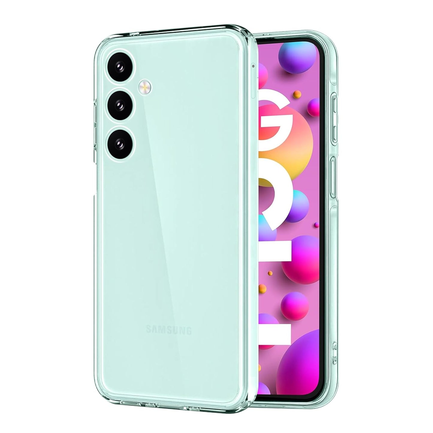 Samsung M15 5G Back Cover (Transparent)
