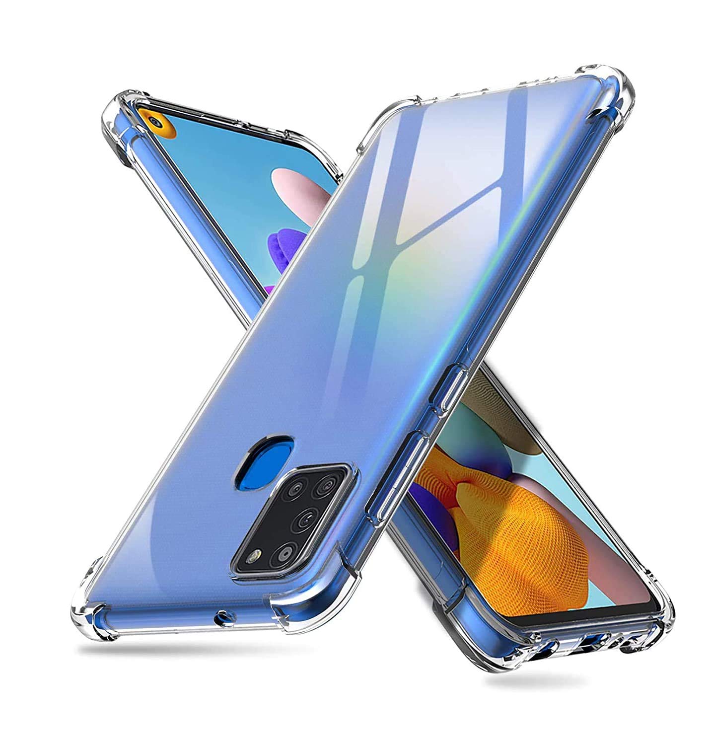 Realme C17/Realme 7i Back Cover (Transparent)