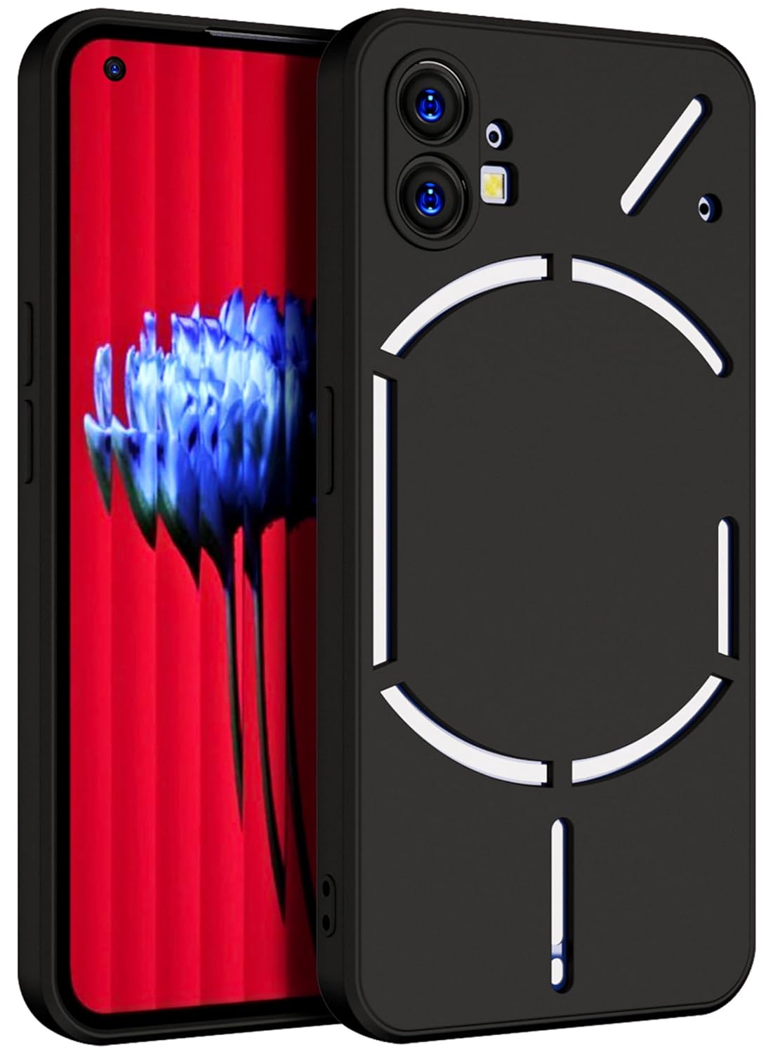 Matte Finish Silicone Cover For Nothing Phone 2