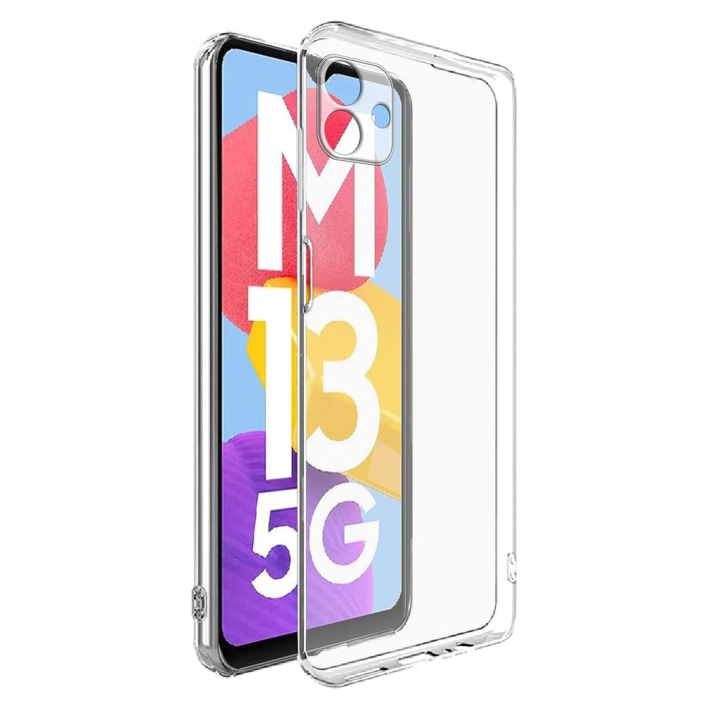 Samsung M13 5G Back Cover (Transparent)