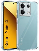 Redmi Note 13 5G Back Cover (Transparent)