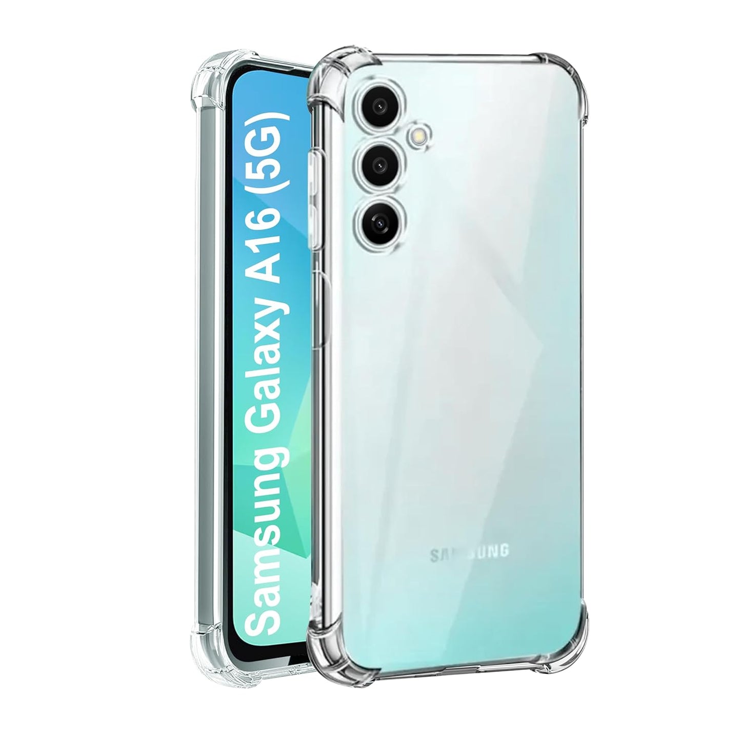 Samsung A16 5G Back Cover (Transparent)
