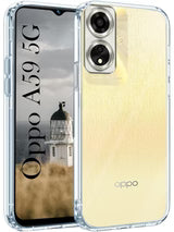 Oppo A59 5G Back Cover (Transparent)