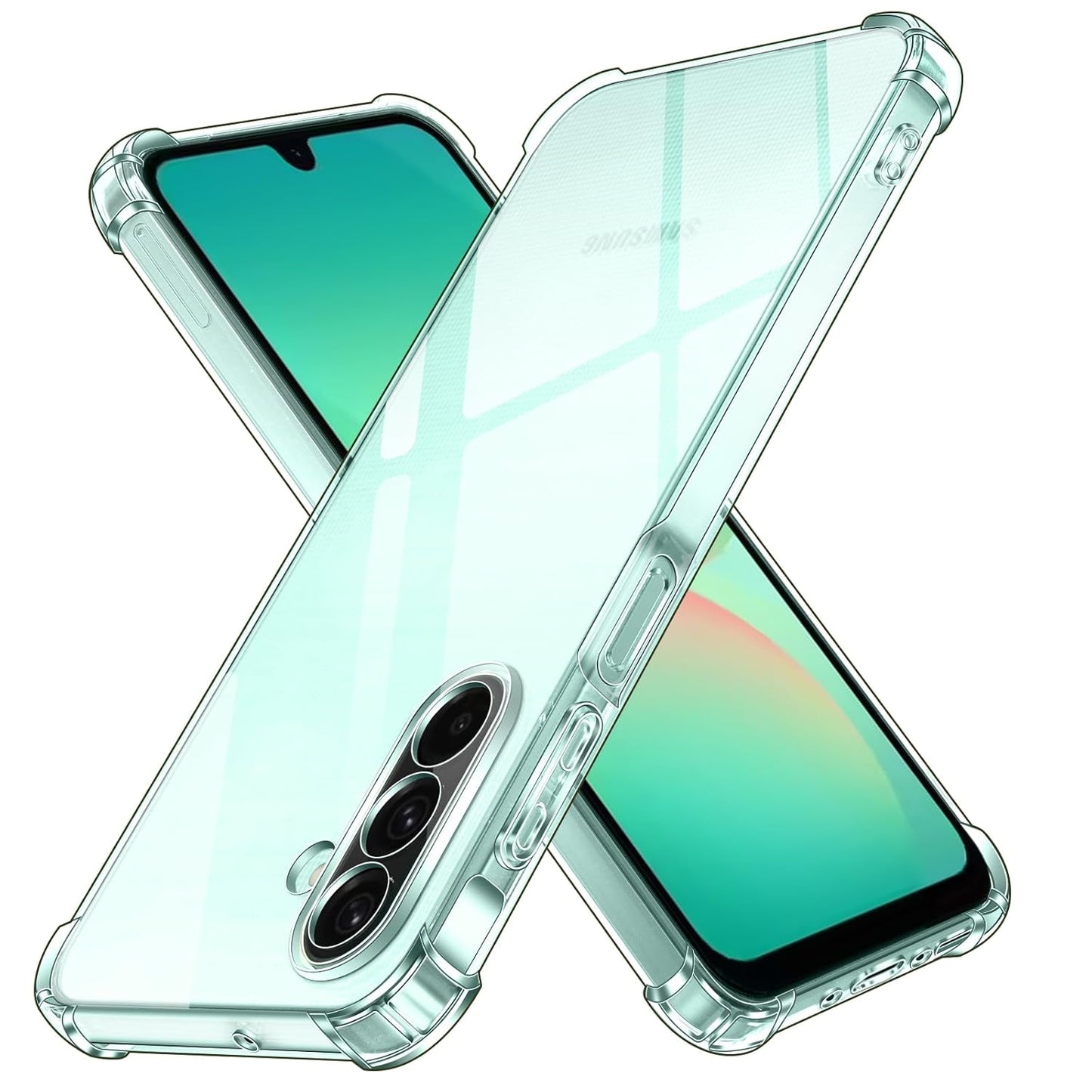 Samsung F16 5G Back Cover (Transparent)