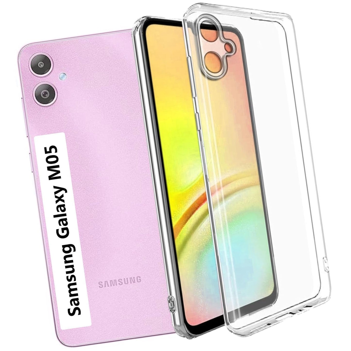 Samsung M05 Back Cover (Transparent)