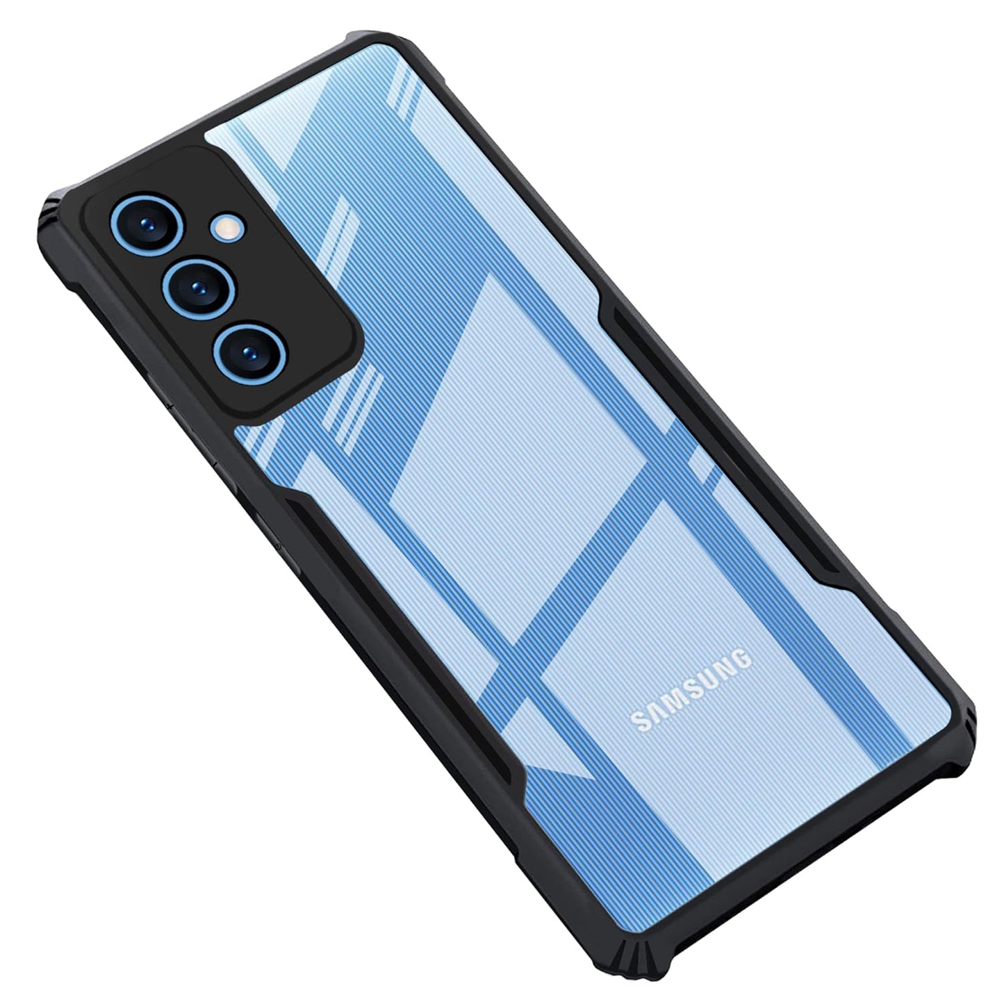 Samsung M52 5G Back Cover (Silicone Border)