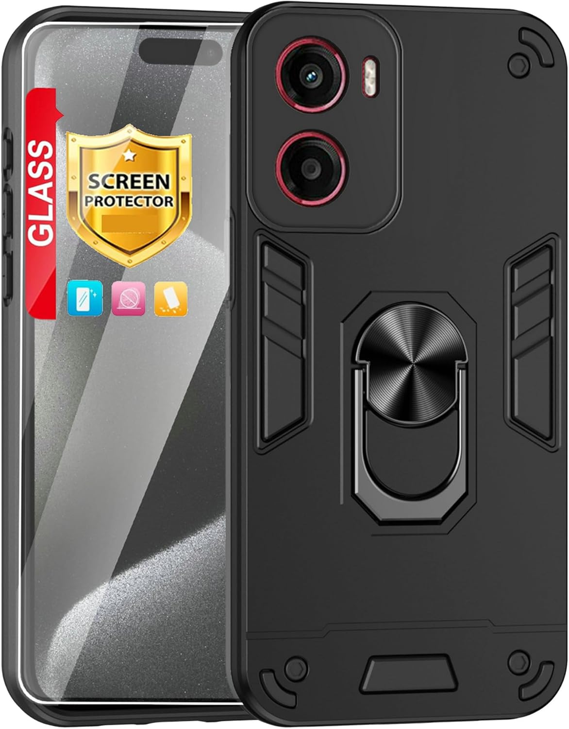 Motorola G05 Back Cover (Hybrid Armor)