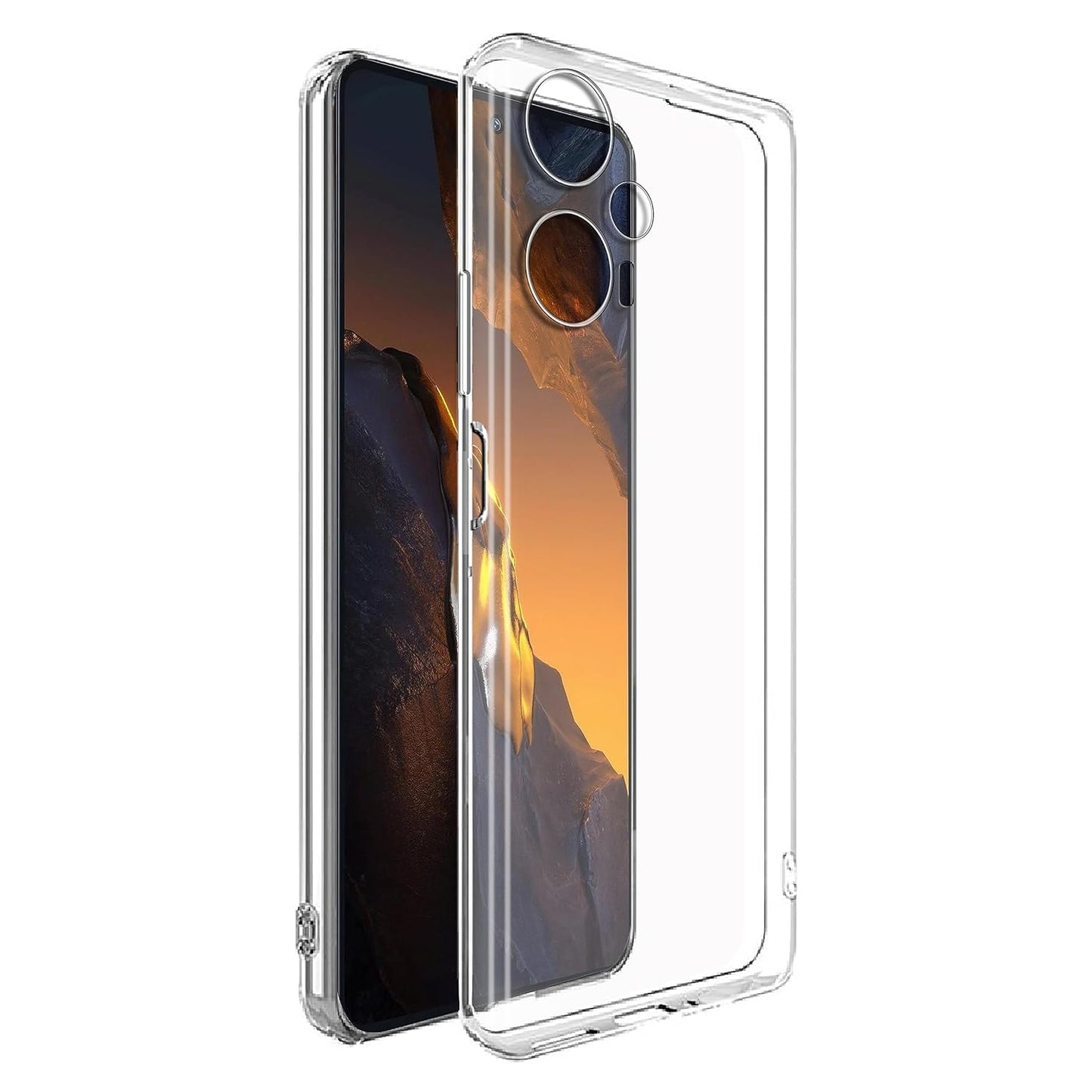 Poco F5 5G Back Cover (Transparent)