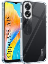 Oppo A18/Oppo A38 Back Cover (Transparent)