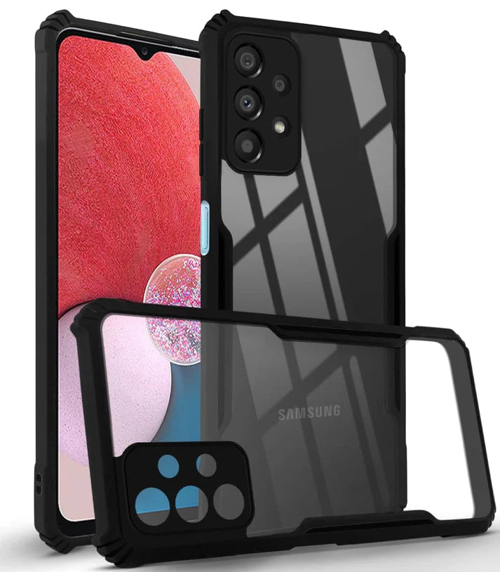 Samsung A13 4G Back Cover (Silicone Border)