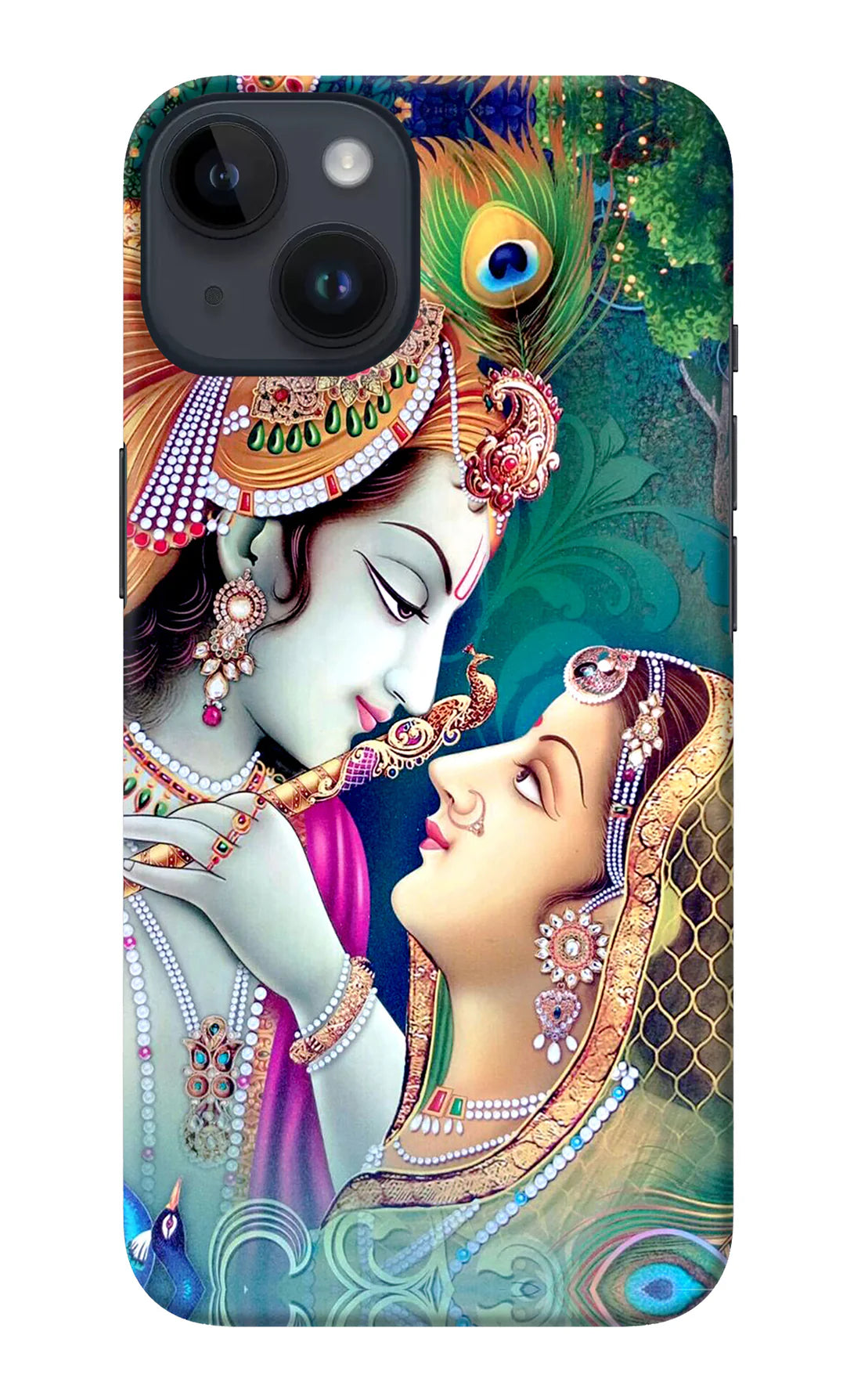 Lord Radha Krishna Back Cover