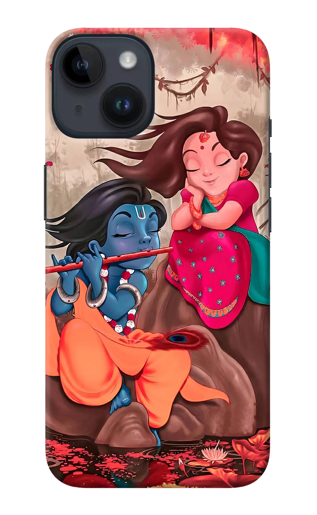Radhe Krishna Back Cover