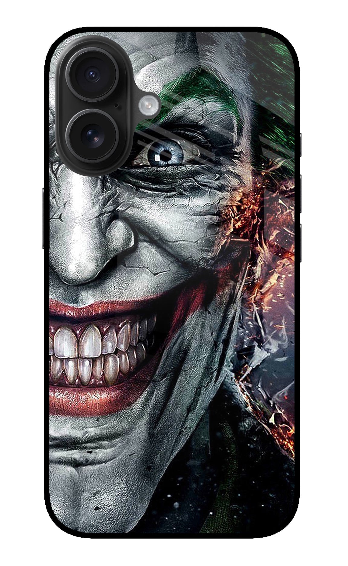Joker Cam iPhone 16 Glass Case