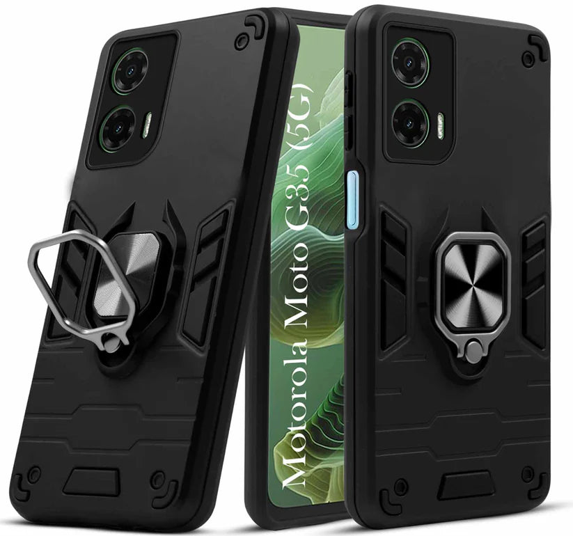 Motorola G35 5G Back Cover (Hybrid Armor)