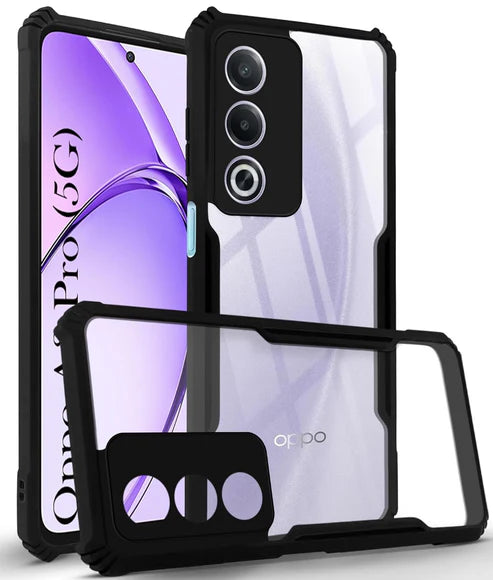 Oppo A3 Pro 5G Back Cover (Silicone Border)