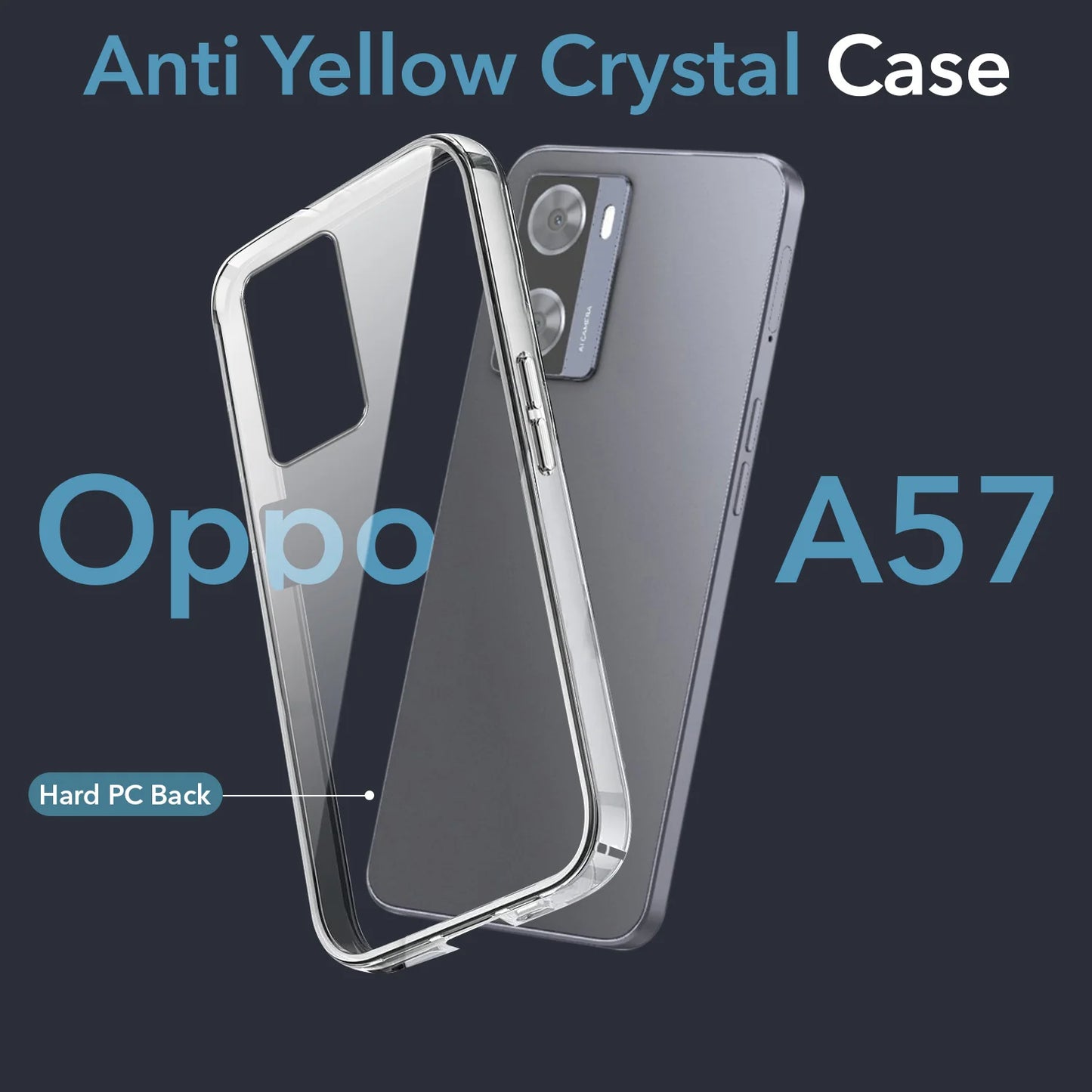 Oppo A57 2022 (Hard Back Cover)