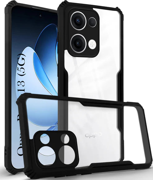 Oppo Reno13 5G Back Cover (Silicone Border)