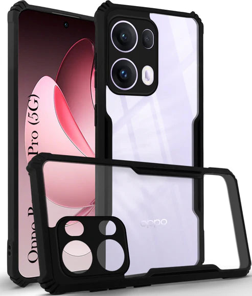 Oppo Reno13 Pro 5G Back Cover (Silicone Border)