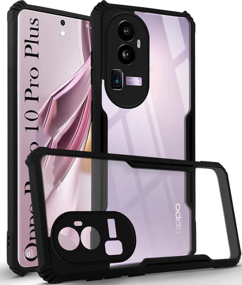 Oppo Reno 10 Pro Plus Back Cover (Silicone Border)