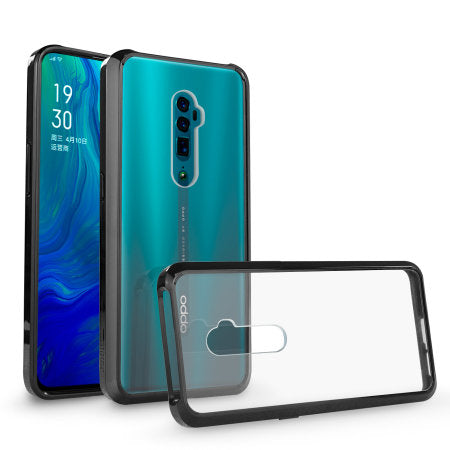 Oppo Reno 10x Zoom Back Cover (Silicone Border)