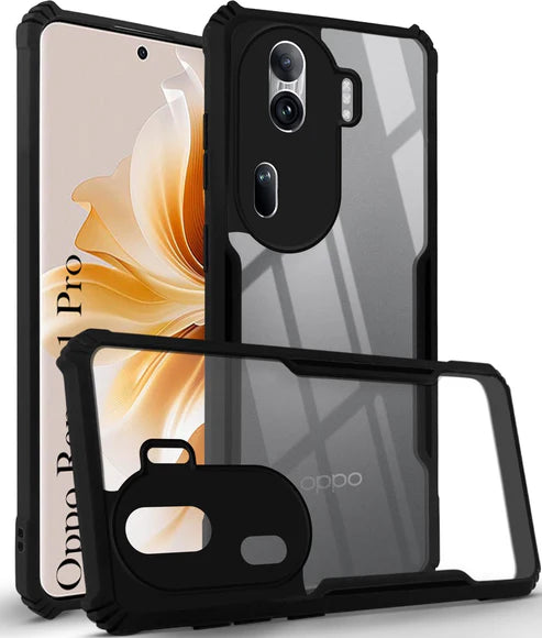 Oppo Reno 11 Pro 5G Back Cover (Silicone Border)
