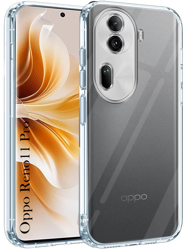 Oppo Reno 11 Pro 5G Back Cover (Transparent)