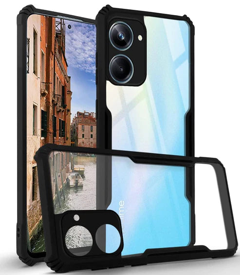 Realme 10 Pro 5G Back Cover (Silicone Border)