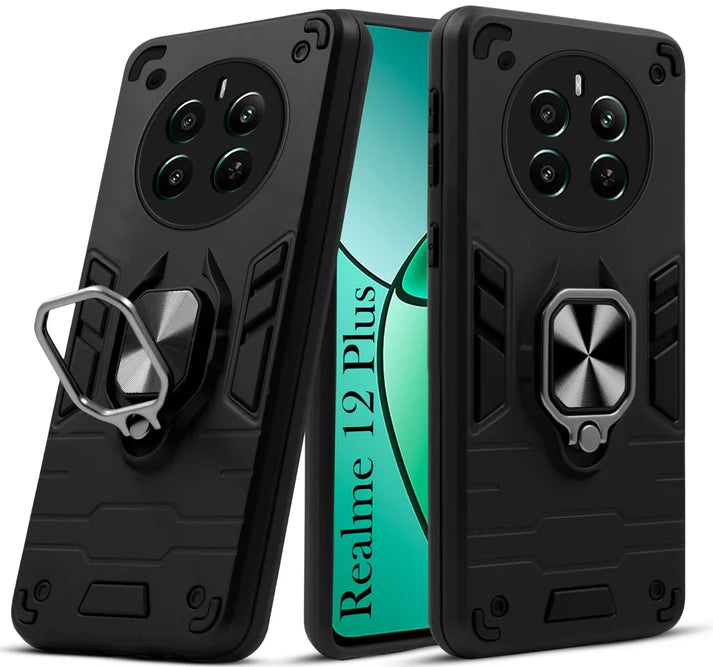 Realme 12 Plus Back Cover (Hybrid Armor)