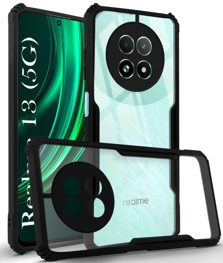 Realme 13 5G Back Cover (Silicone Border)
