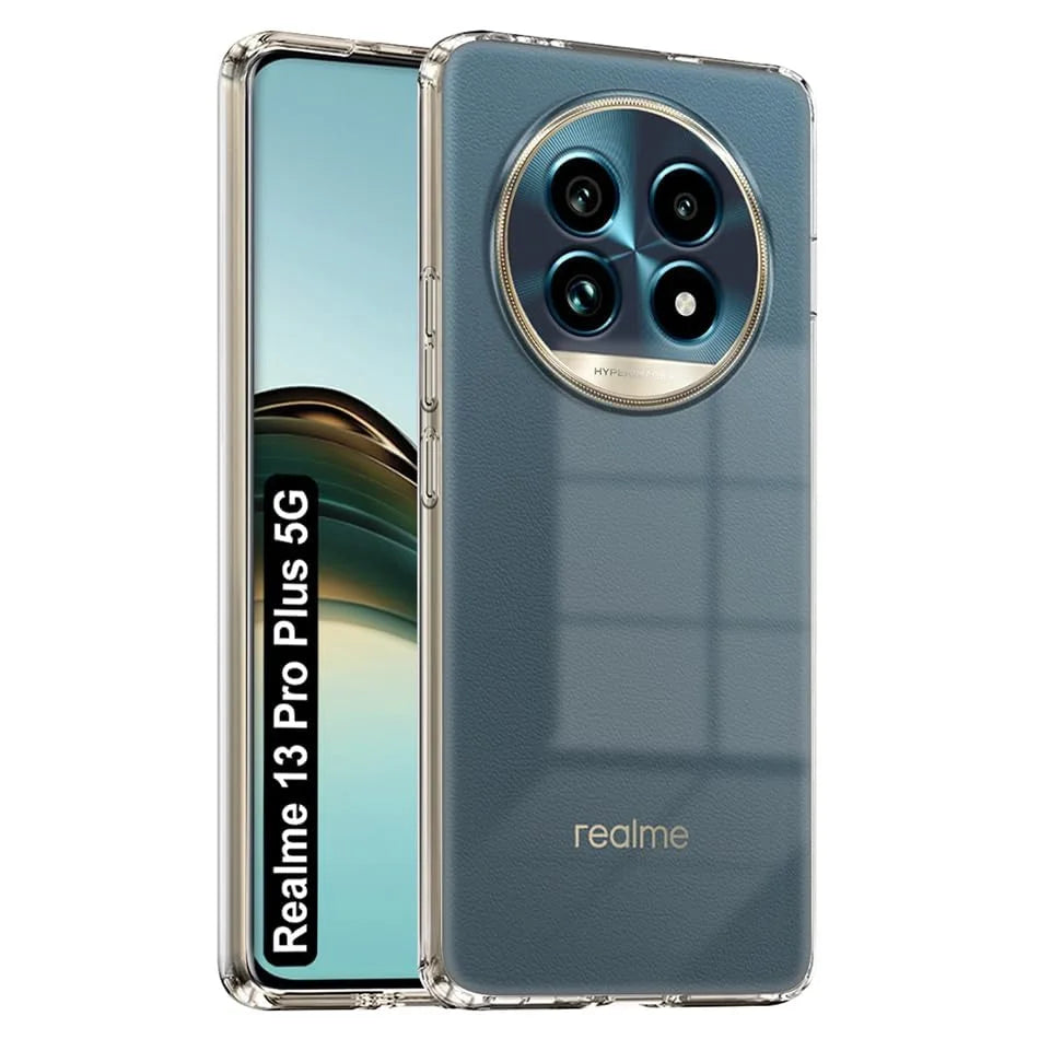 Realme 13 Pro Plus 5G Back Cover (Transparent)