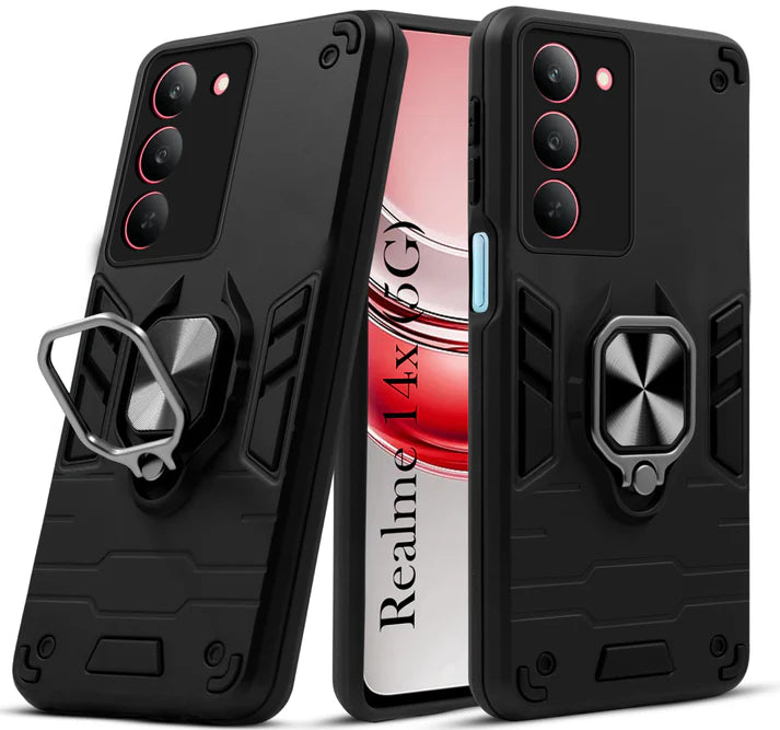 Realme 14X Back Cover (Hybrid Armor)