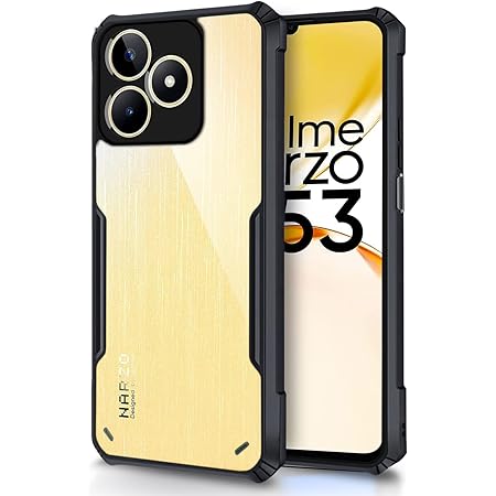 Realme C53 Back Cover (Silicone Border)