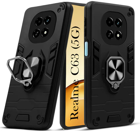 Realme C63 5G Back Cover (Hybrid Armor)