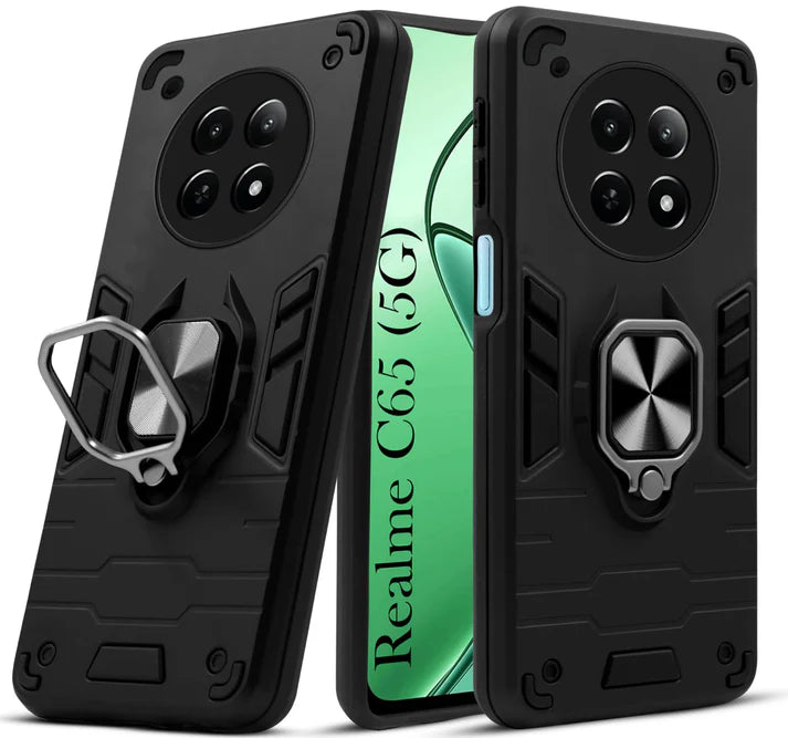 Realme C65 5G Back Cover (Hybrid Armor)