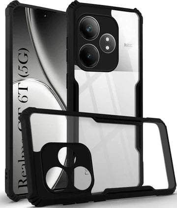 Realme GT 6/ 6T 5G Back Cover (Silicone Border)