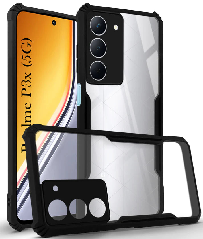 Realme P3x 5G Back Cover (Silicone Border)