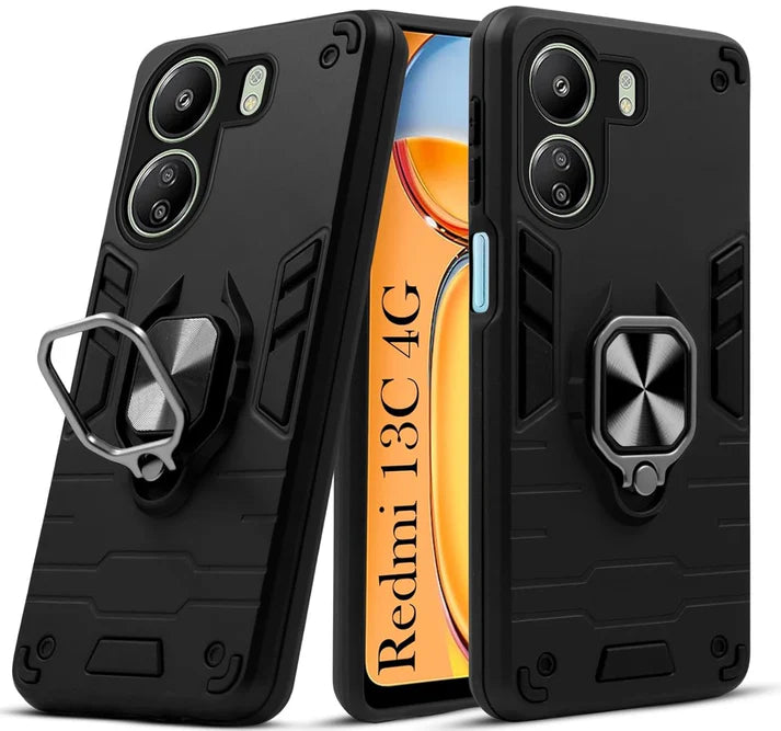 Redmi 13C 4G Back Cover (Hybrid Armor)
