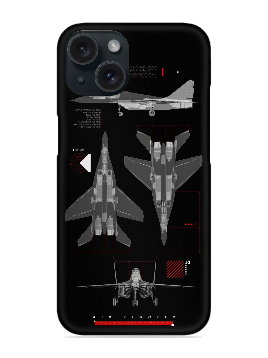 Air Fighter Back cover