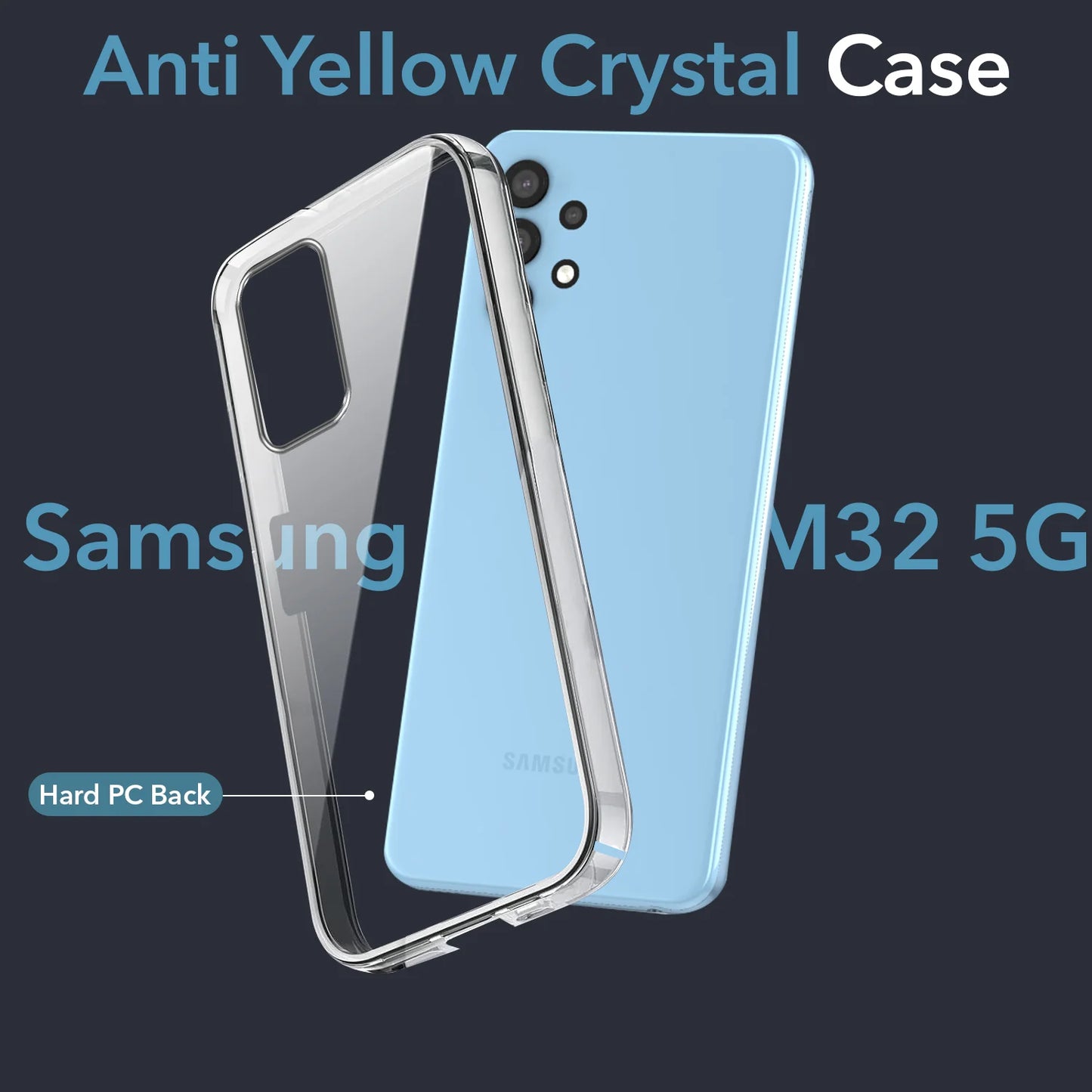 Samsung M32 5G (Hard Back Cover)